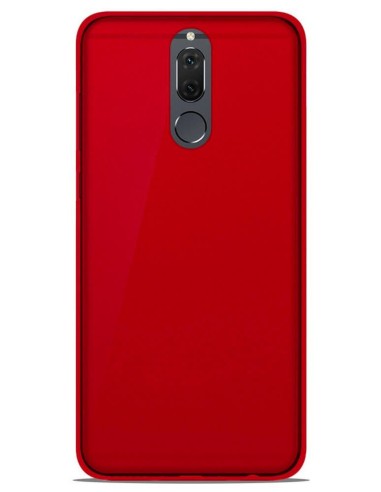 Coque en silicone Givré Rouge