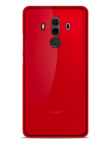 Coque en silicone Givré Rouge