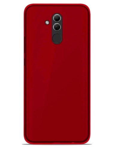 Coque en silicone Givré Rouge