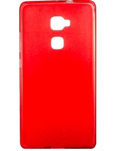 Coque en Silicone Gel givré Rouge Translucide | 1001coques.fr