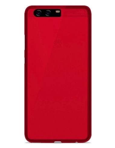 Coque en silicone Givré Rouge