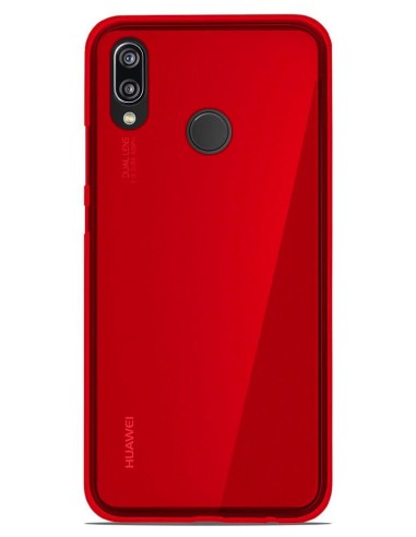 Coque en silicone Givré Rouge