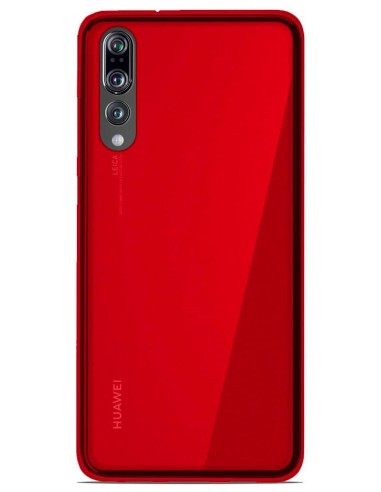 Coque en silicone Givré Rouge