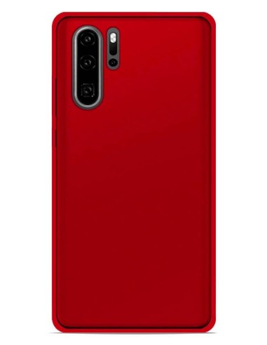 Coque en silicone Givré Rouge