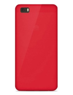 Coque en Silicone Gel givré Rouge Translucide | 1001coques.fr