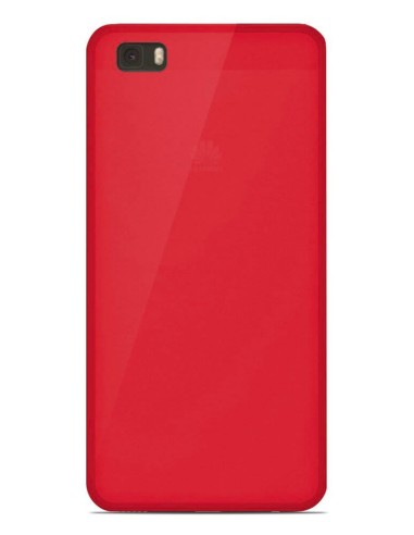 Coque en silicone Givré Rouge