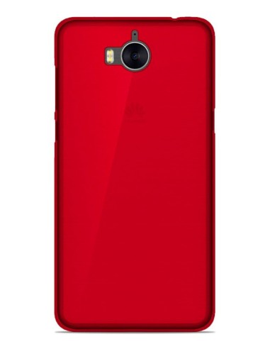 Coque en silicone Givré Rouge