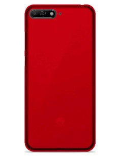 Coque en Silicone Gel givré Rouge Translucide | 1001coques.fr