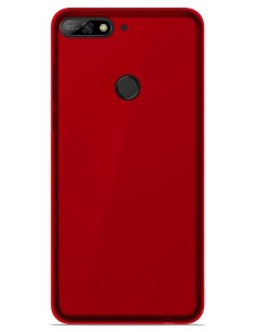 Coque en silicone gel givré Rouge Translucide | 1001coques.fr