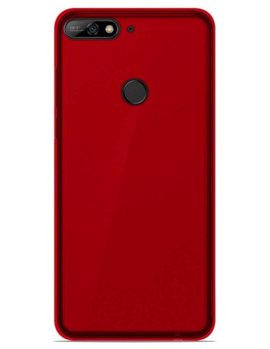 Coque en silicone Givré Rouge