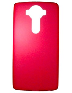 Coque en Silicone Gel givré Rouge Translucide | 1001coques.fr