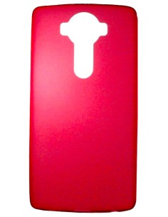 Coque en silicone gel givré Rouge Translucide | 1001coques.fr