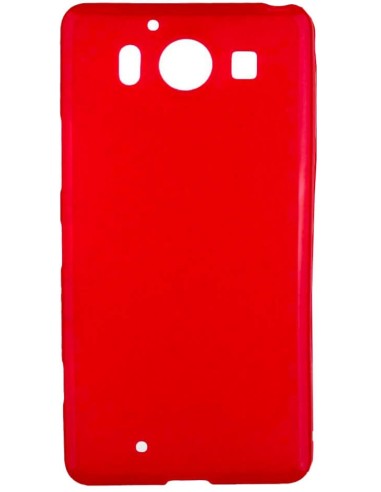 Coque en silicone Givré Rouge