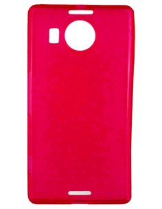 Coque en silicone gel givré Rouge Translucide | 1001coques.fr