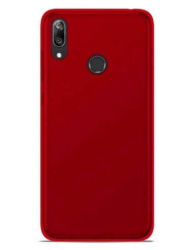 Coque en silicone Givré Rouge