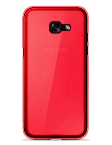 Coque en silicone Givré Rouge