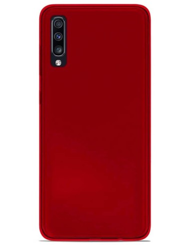 Coque en silicone Givré Rouge