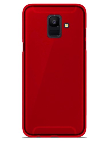 Coque en silicone Givré Rouge