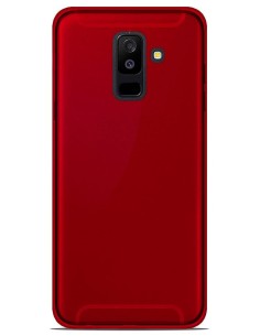 Coque en silicone gel givré Rouge Translucide | 1001coques.fr