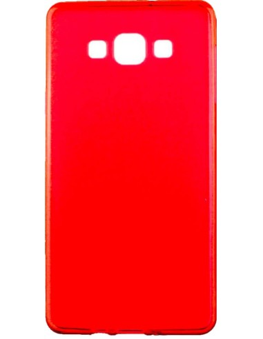 Coque en silicone Givré Rouge