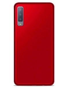 Coque en silicone gel givré Rouge Translucide | 1001coques.fr