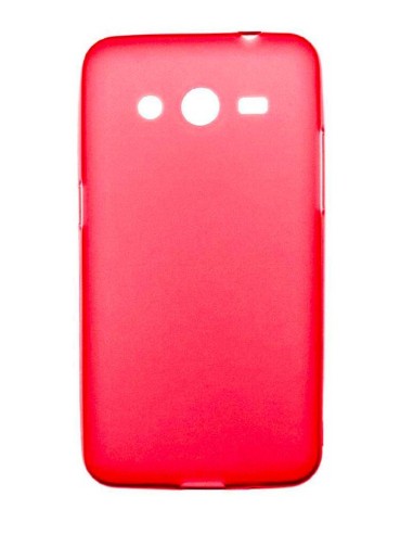 Coque en silicone Givré Rouge