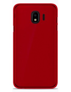 Coque en silicone gel givré Rouge Translucide | 1001coques.fr