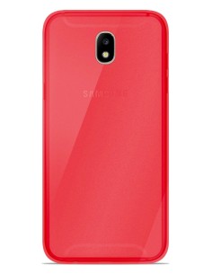 Coque en Silicone Gel givré Rouge Translucide | 1001coques.fr