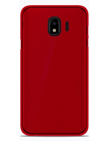 Coque en silicone Givré Rouge