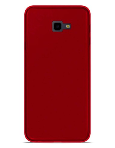 Coque en silicone Givré Rouge