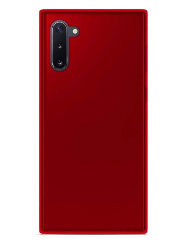 Coque en silicone Givré Rouge