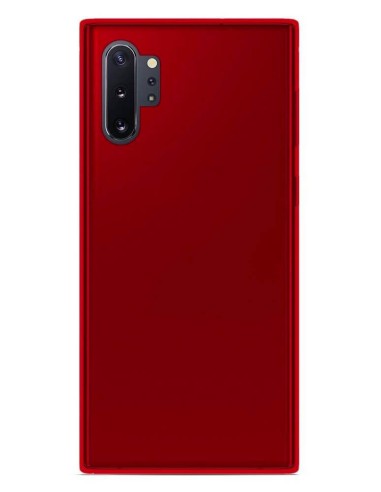 Coque en silicone Givré Rouge