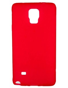 Coque en silicone gel givré Rouge Translucide | 1001coques.fr