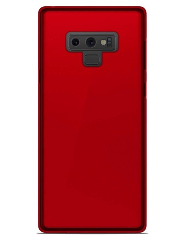 Coque en silicone Givré Rouge