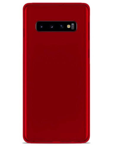 Coque en silicone Givré Rouge