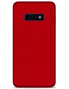 Coque en Silicone Gel givré Rouge Translucide | 1001coques.fr