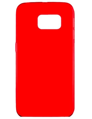 Coque en silicone Givré Rouge