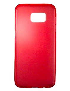 Coque en silicone gel givré Rouge Translucide | 1001coques.fr