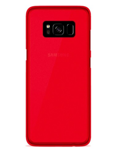 Coque en silicone Givré Rouge