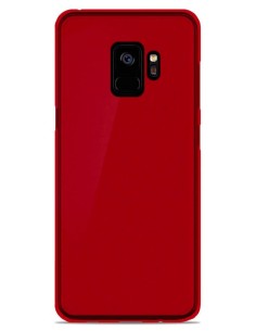 Coque en silicone gel givré Rouge Translucide | 1001coques.fr