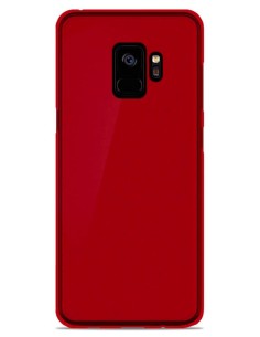 Coque en silicone gel givré Rouge Translucide | 1001coques.fr