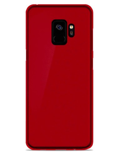 Coque en silicone Givré Rouge