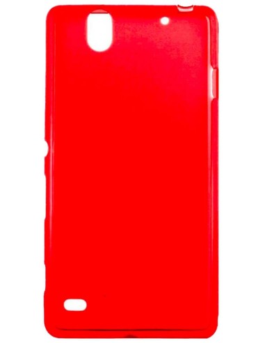 Coque en silicone Givré Rouge