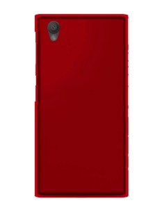 Coque en silicone gel givré Rouge Translucide | 1001coques.fr