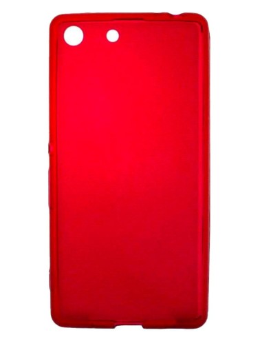 Coque en silicone Givré Rouge