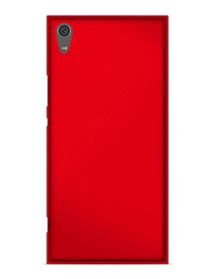 Coque en Silicone Gel givré Rouge Translucide | 1001coques.fr