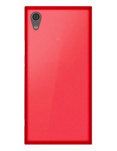 Coque en silicone gel givré Rouge Translucide | 1001coques.fr