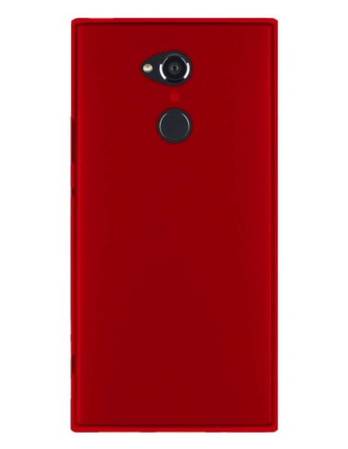 Coque en silicone Givré Rouge