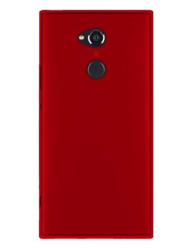 Coque en silicone Givré Rouge