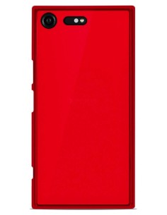 Coque en Silicone Gel givré Rouge Translucide | 1001coques.fr